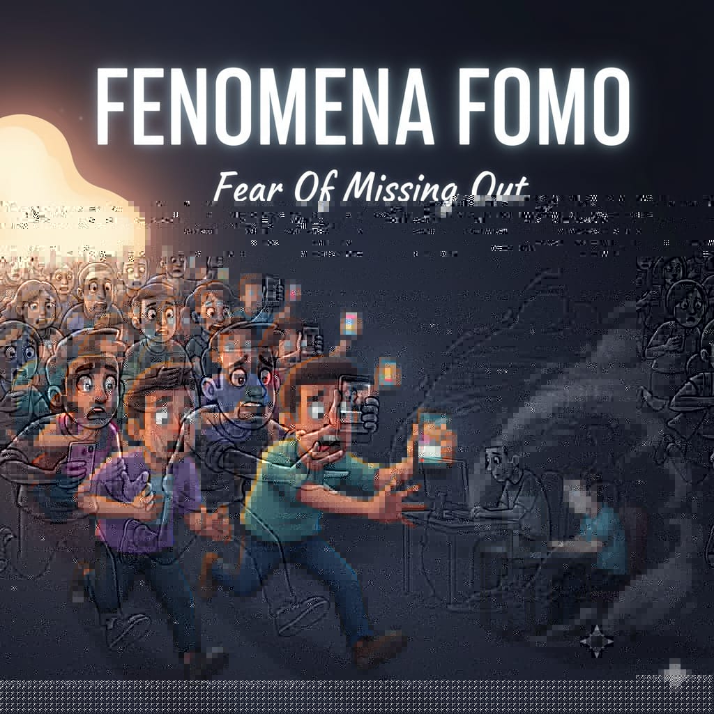 Fenomena FOMO: Ketika Takut Tertinggal Jadi Kebiasaan